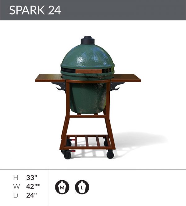 Challenger Grills | Grill Carts Spark 24