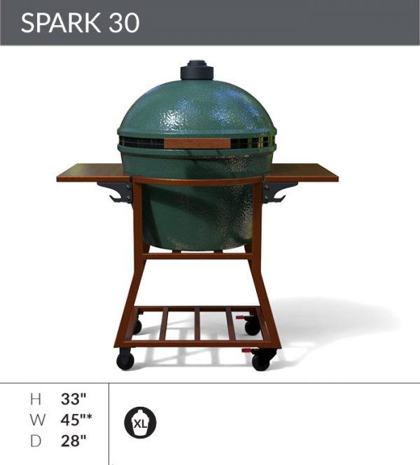 Challenger Grills | Grill Carts Spark 30