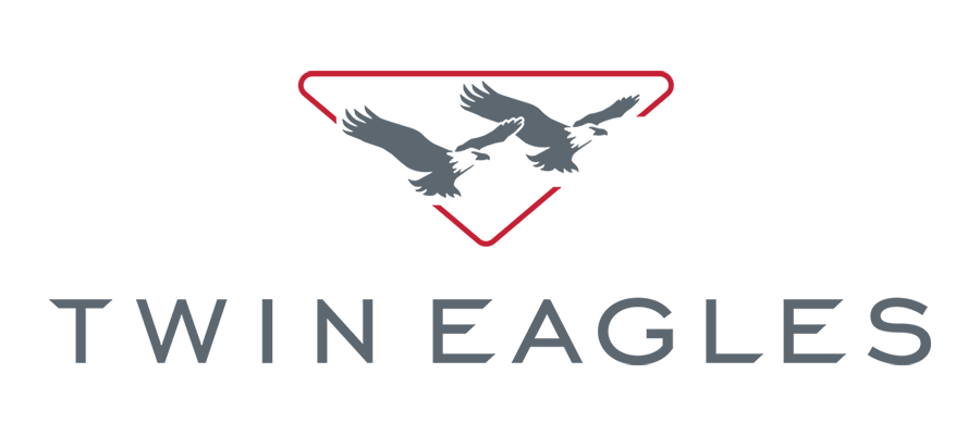 Twin Eagles logo for Jacksonville, FL backyard store