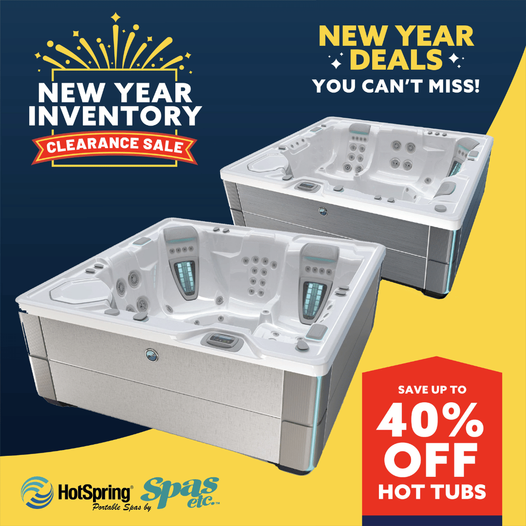 40% off hot tubs
