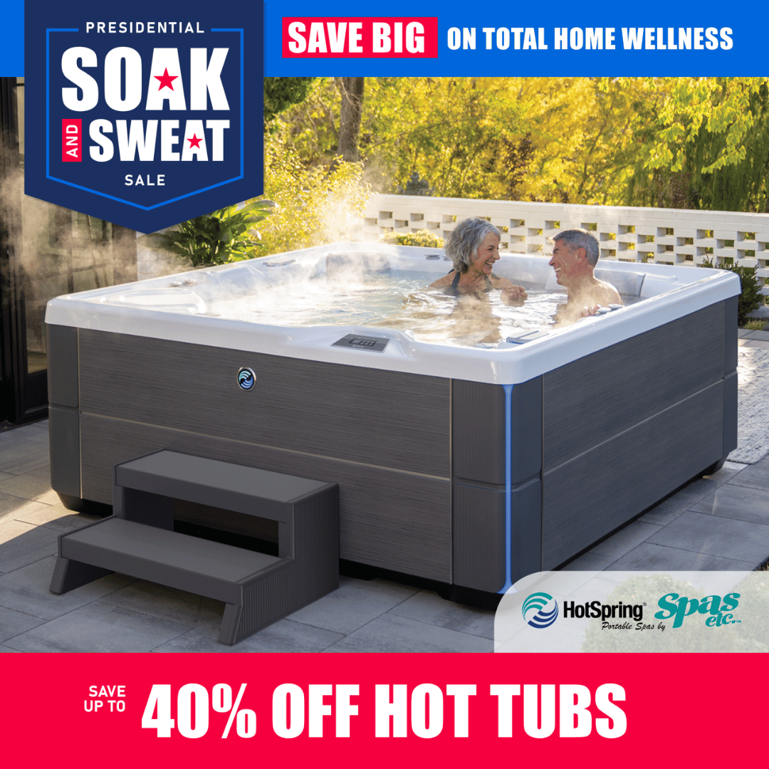 40% OFF Hot Tubs
